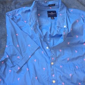 American Eagle Button Up